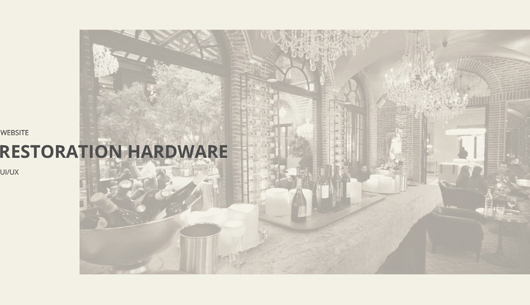 Restoration Hardware